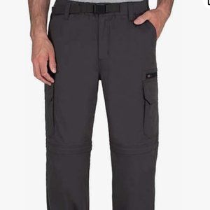 BC Clothing Men's Convertible Cargo Hiking Pants Shorts,